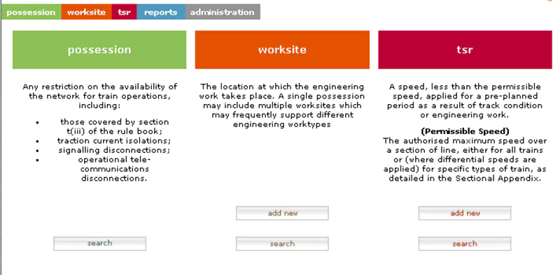 Possession Planning System