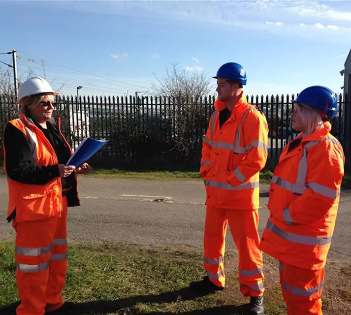 Quality of leadership on site